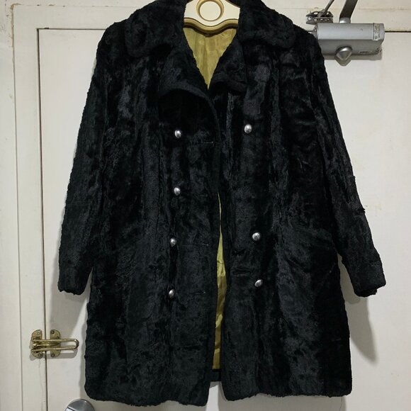 VINTAGE GLENBROOKE FAUX FUR COATS SIZE S - Picture 2 of 12